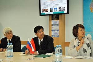 Представители китайской делегации 