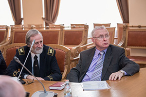 Участники заседания в СПбГПУ