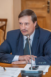 Проректор Д.Г. Арсеньев