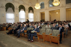 Участники конференции в Актовом зале СПбГПУ