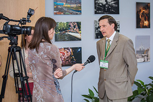 Интервью проректора Д.Г. Арсеньева на открытии семинара