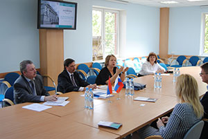 Встреча с делегацией Международного центра Московского государственного университета имени Ломоносова, Женева, Швейцария