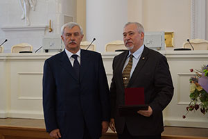 Г. С. Полтавченко (слева) и М.В. Сильников (справа)