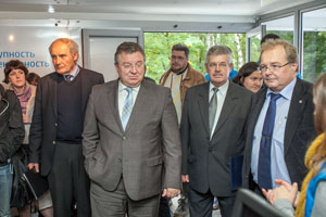 Руководители СПбГПУ посетили выcтавочную площадку HP