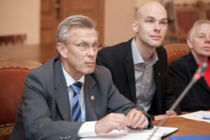 Участники Россйиско-шведского семинара в СПбГПУ