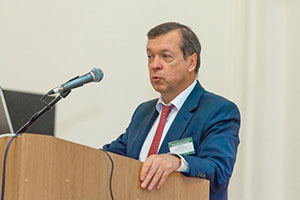 президент Торгово-промышленной палаты Петербурга  В.И. Катенев на международной конференции в СПбГПУ