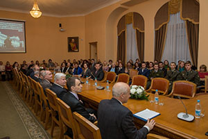 Участники церемонии награждения в СПбГПУ