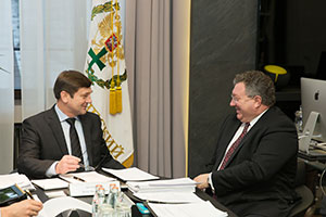 О.Н. Остапенко (слева) и А.И. Рудской (справа)