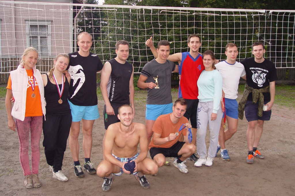 Студенты и сотрудники СПбПУ с удовольствием принимали участие в соревнованиях по командным видам спорта
