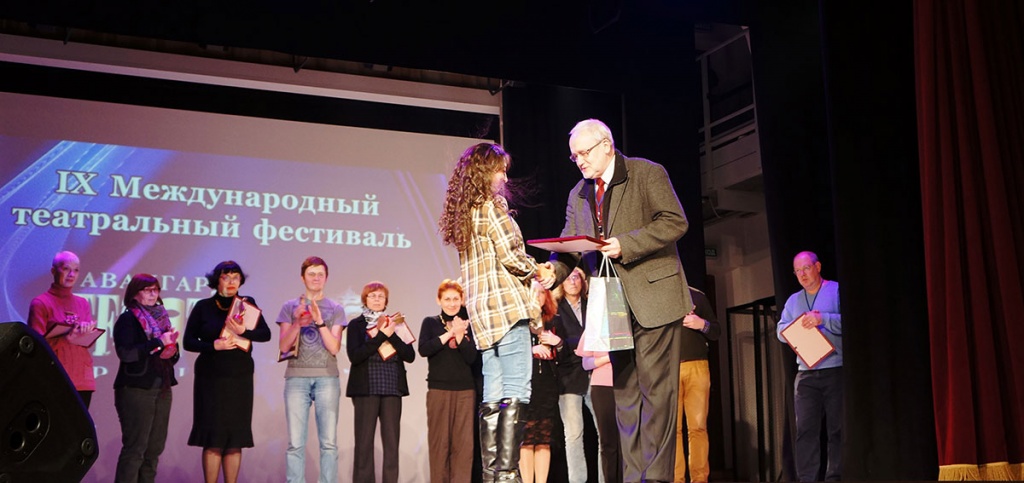 Мария Сафонова - студентка ИМОП получила приз за актерскую работу