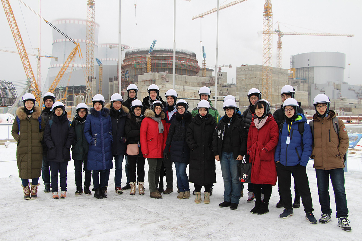 Участники Международной политехнической зимней школы посетили ЛАЭС 