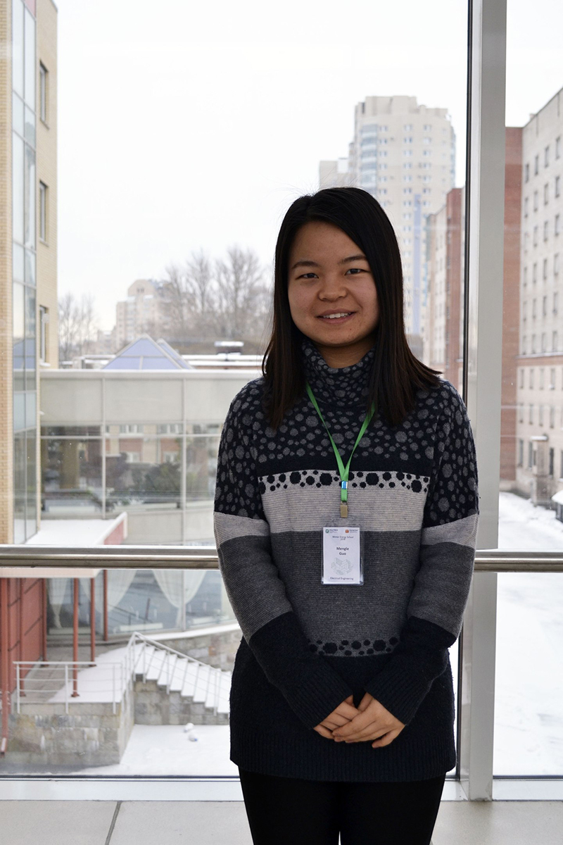 Студентка из Китая Гуо Менгл считает время, проведенное в Зимней школе Политеха, незабываемым 