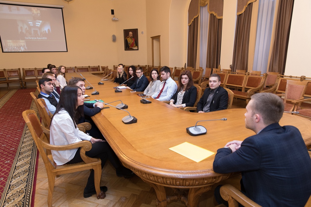 Студенчество Санкт-Петербурга представлял студактив СПбПУ 