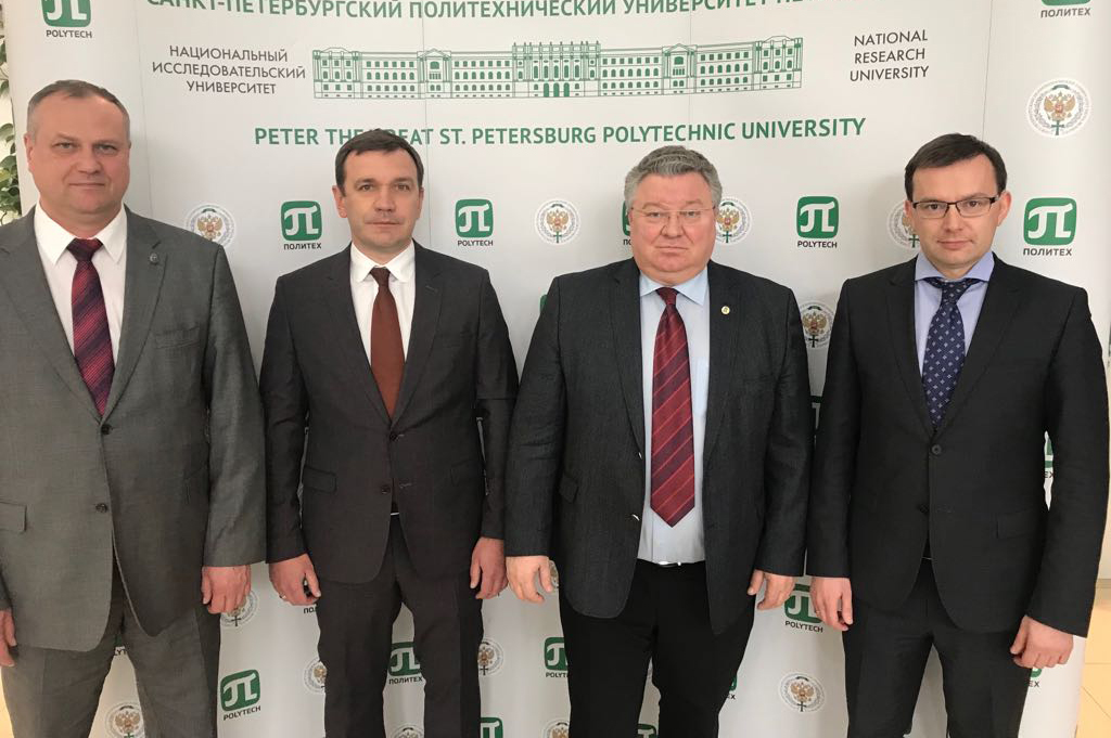 Председатель Комитета по энергетике и инженерному обеспечению А.С. Бондарчук посетил СПбПУ 