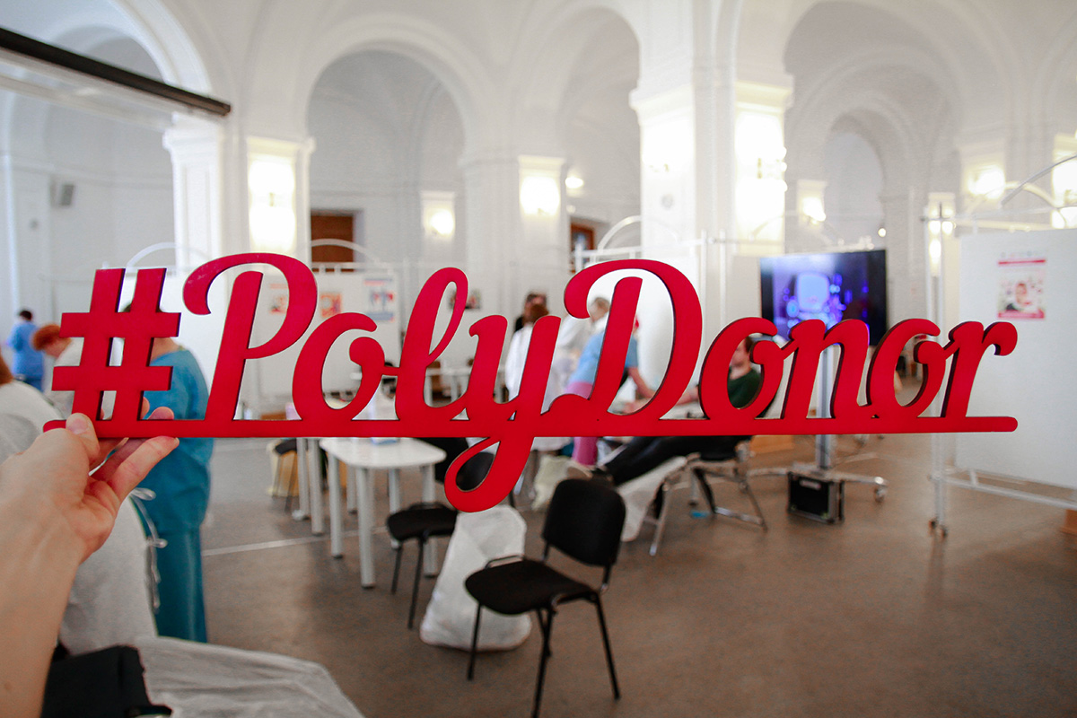 В Политехе на протяжении более 10 лет дважды в год проходит акция День донора СПбПУ 