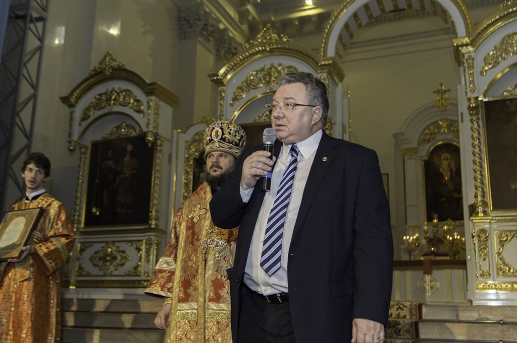 Ректор СПбПУ А.И. Рудской поздравил студентов с праздником
