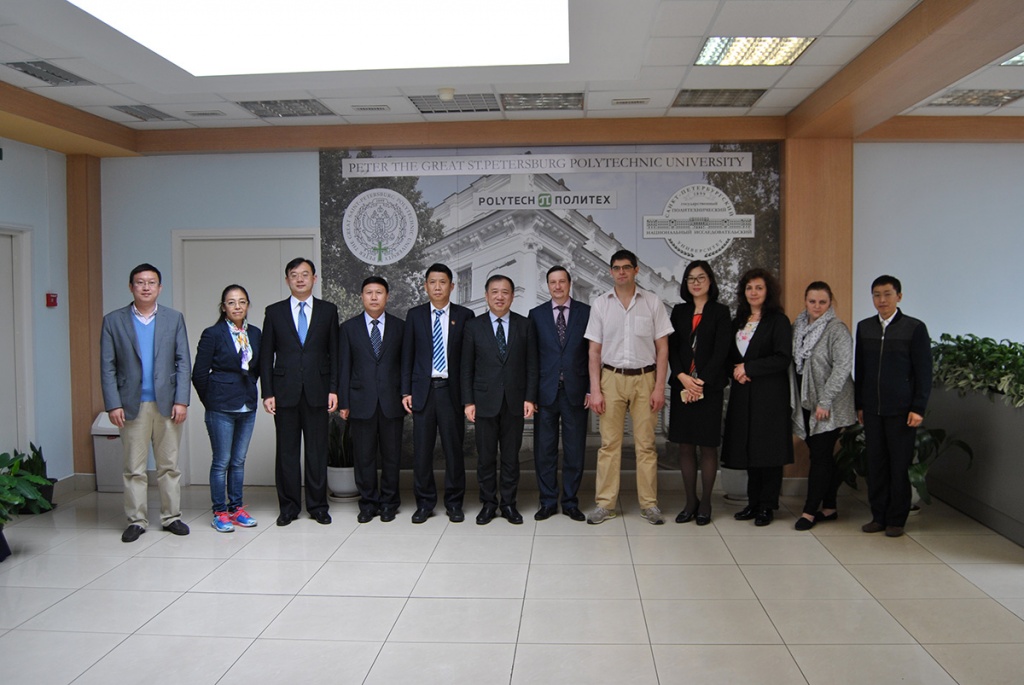 Делегация Цзилиньского университета Китай посетила СПбПУ