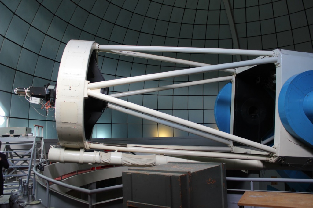 Политехники увидели радиотелескоп в Сараванде 