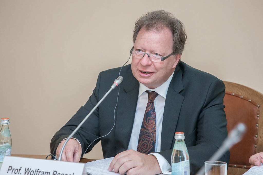 Ректор Университета Штутгарта Вольфрам Рессель Ректор Университета Штутгарта Вольфрам Рессель