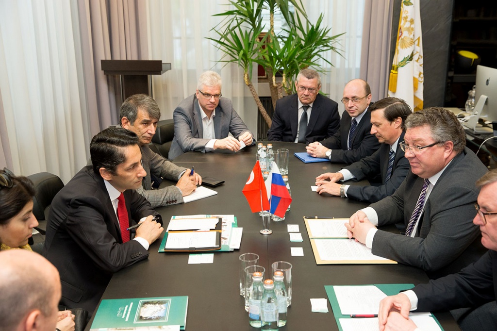 Переговоры с делегацией Министерства энергетики и природных ресурсов Турции