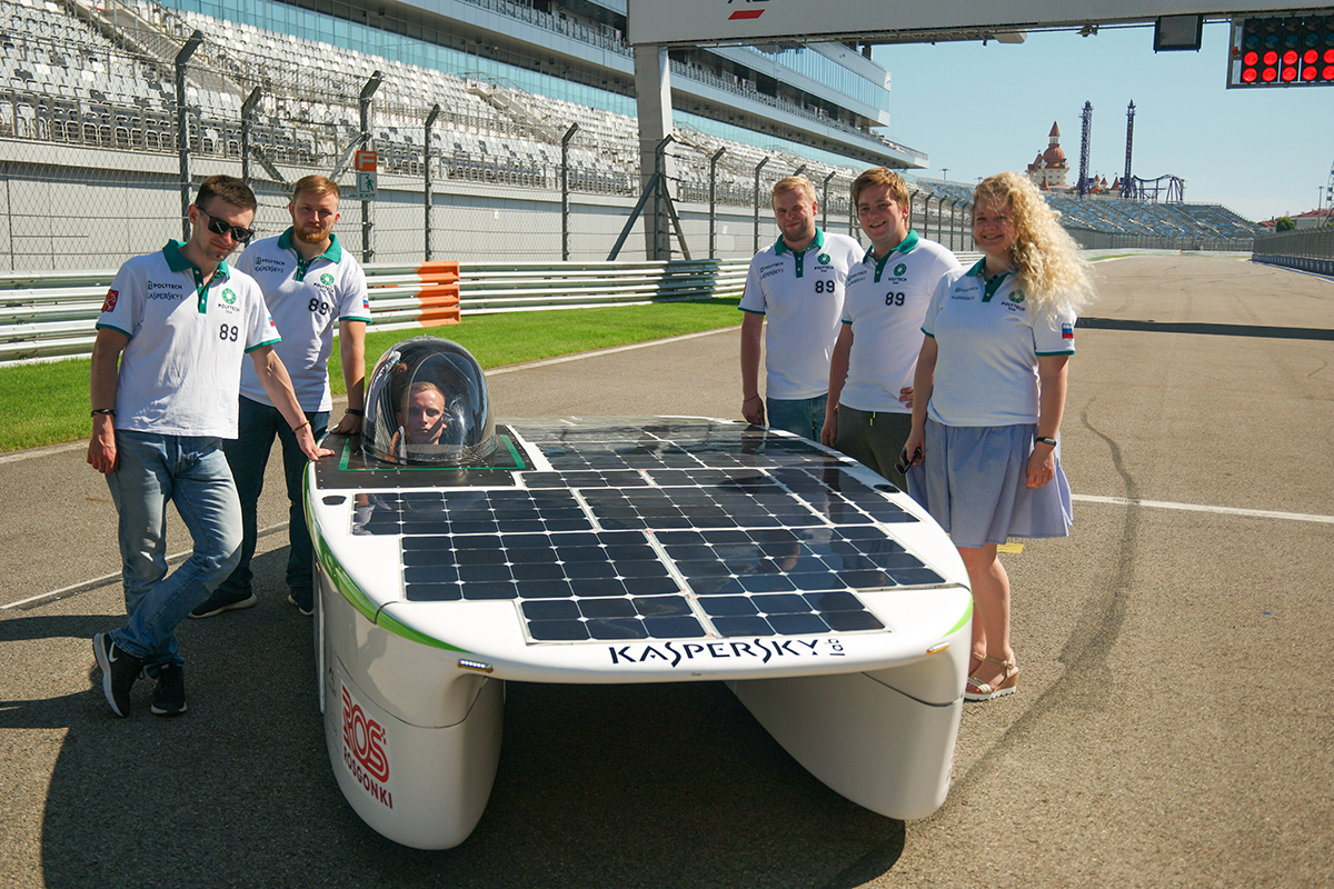 Солнцемобиль SOL готов к чемпионату American Solar Challenge 2018