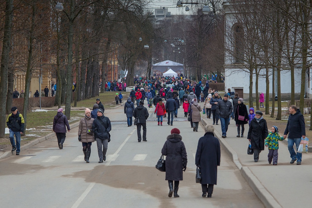 В празднике приняли участие тысячи жителей города и студентов Политеха