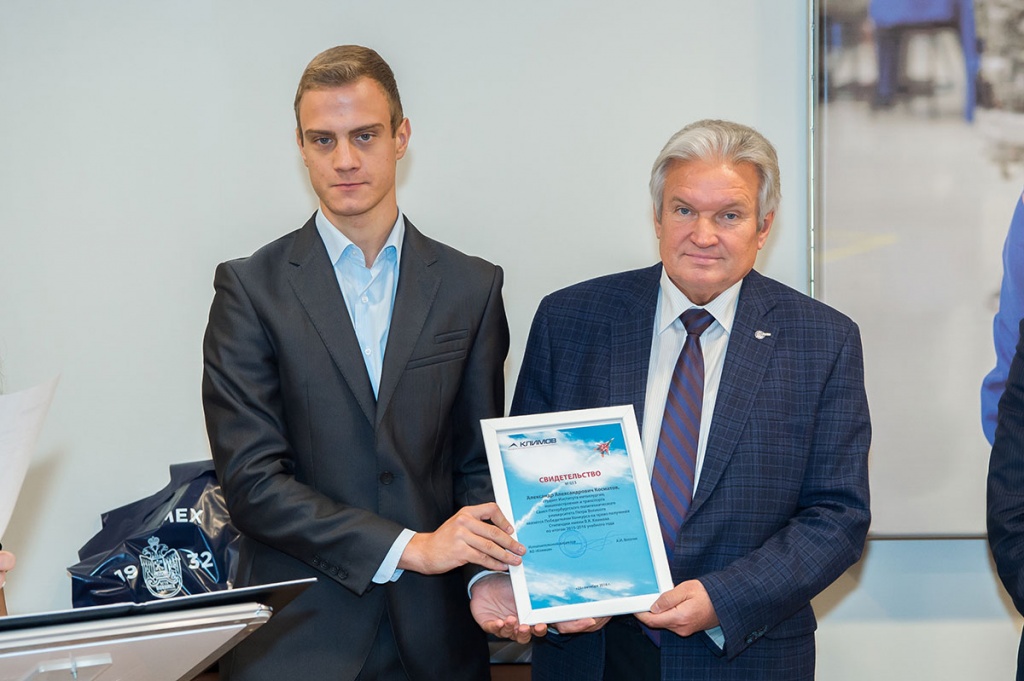 Студент Политеха Александр Косматов гордится тем, что уже не первый год получает Климовскую стипендию