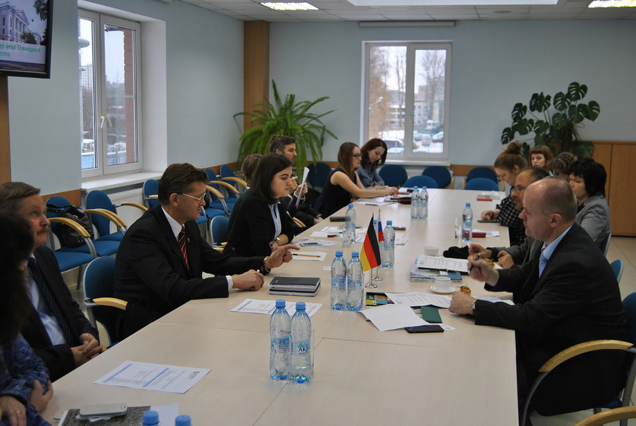 Встреча с представителями Институтов СПбПУ показала, что наш университет  эффективно взаимодействует с вузами и научными организациями Германии