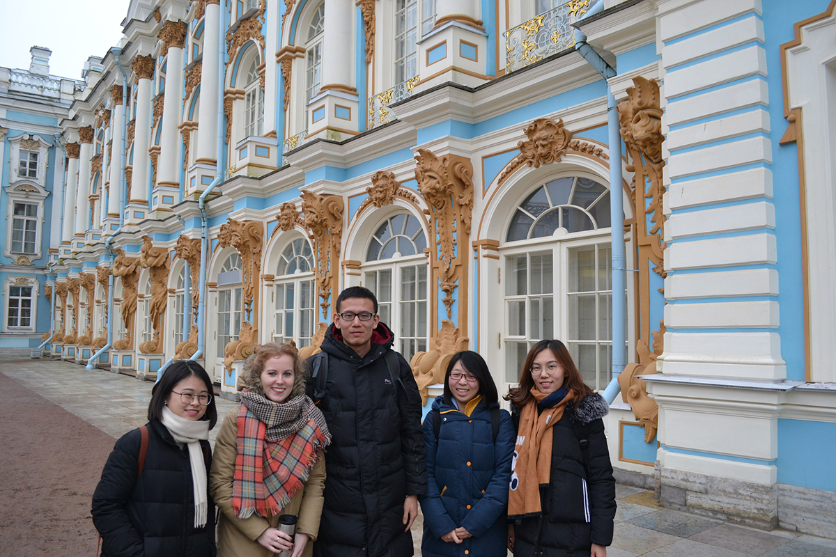 Студенты Международной политехнической зимней школы посетили Пушкин