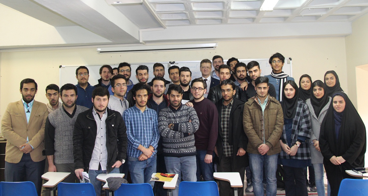 В последний день визита Н.А. Забелин встретился со студентами и преподавателями Университета Шахид Бехешти 