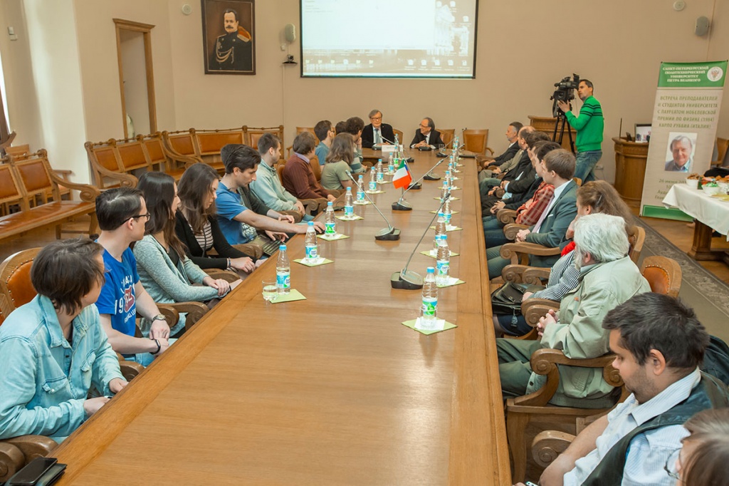Лекция Карло Руббиа Ускорители будущего для физики астрочастиц в СПбПУ Лекция Карло Руббиа Ускорители будущего для физики астрочастиц в СПбПУ