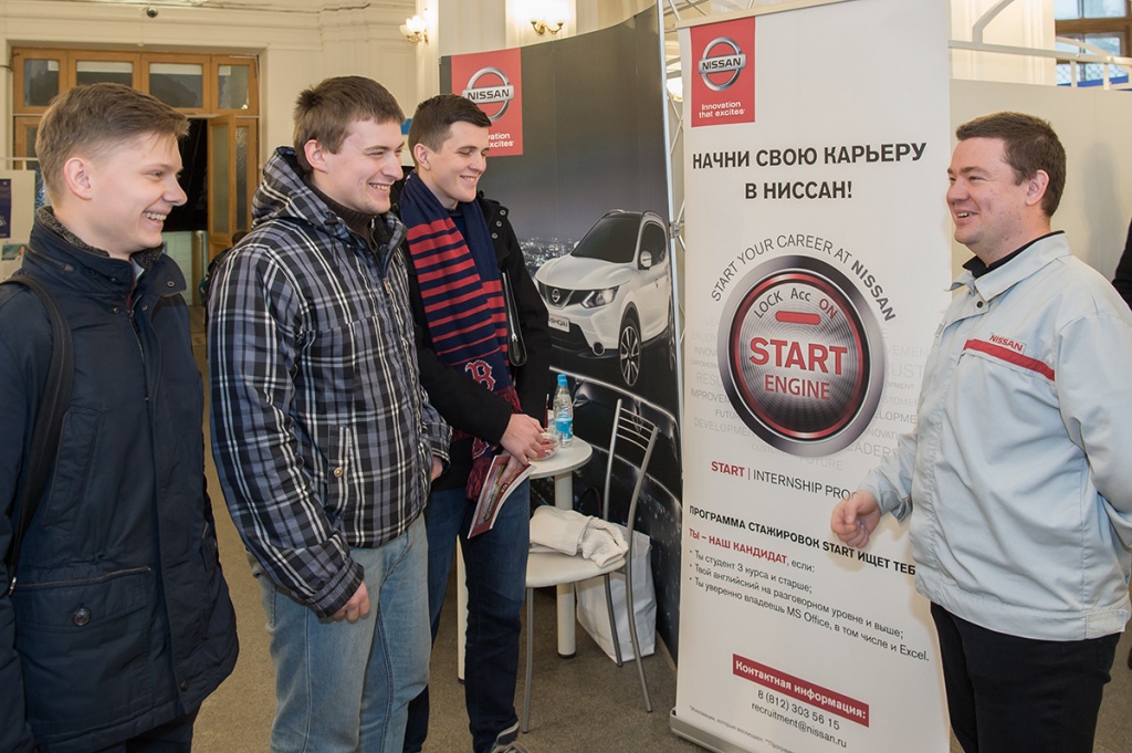 Автомобильная корпорация NISSAN предлагала ребятам оплачиваемую стажировку под названием Start Автомобильная корпорация NISSAN предлагала ребятам оплачиваемую стажировку под названием Start