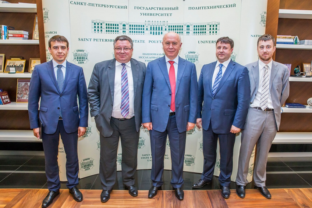 Визит Н.И.Меркушкина в СПбПУ Визит Н.И.Меркушкина в СПбПУ