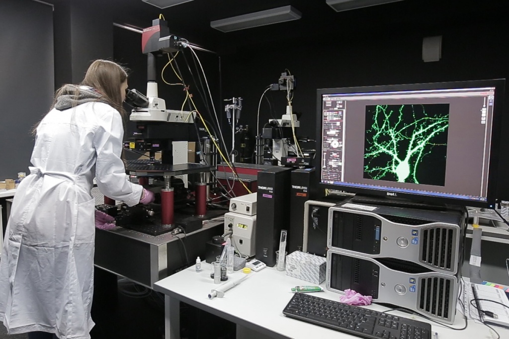  В ЛМН, оснащенной уникальным оборудованием, исследуют  заболевания, возникающие в связи с расстройствами деятельности нейронов, повреждениями нейронной сети