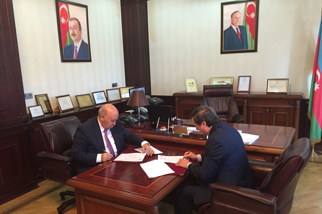 Подписание договора между СПБПУ и Азербайджанским Техническим Университетом