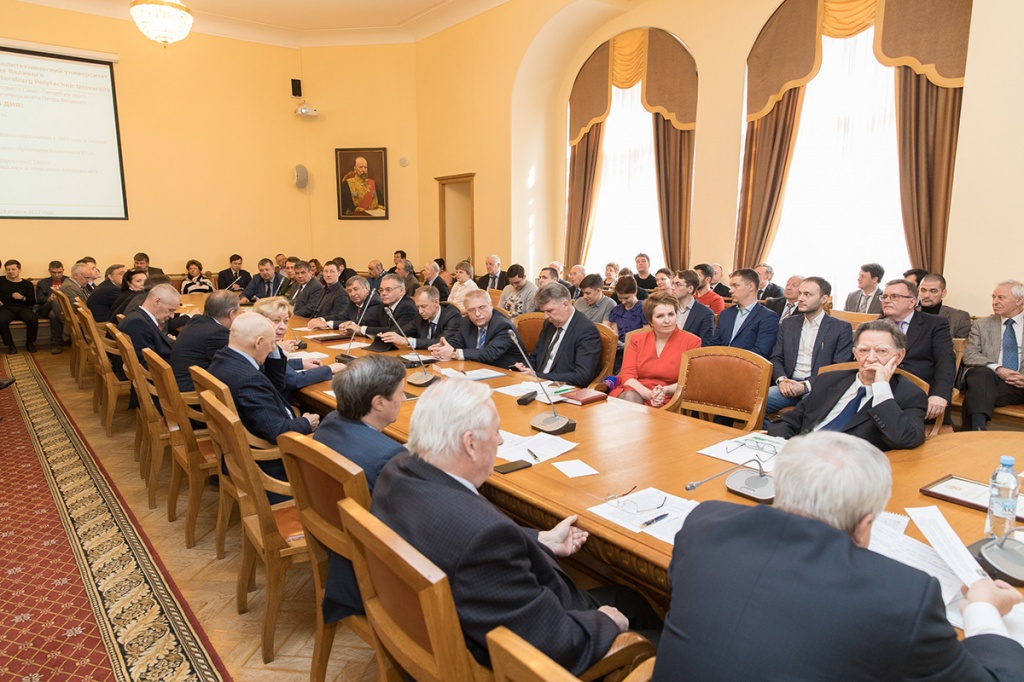 24 апреля в СПбПУ состоялось заседание Ученого совета