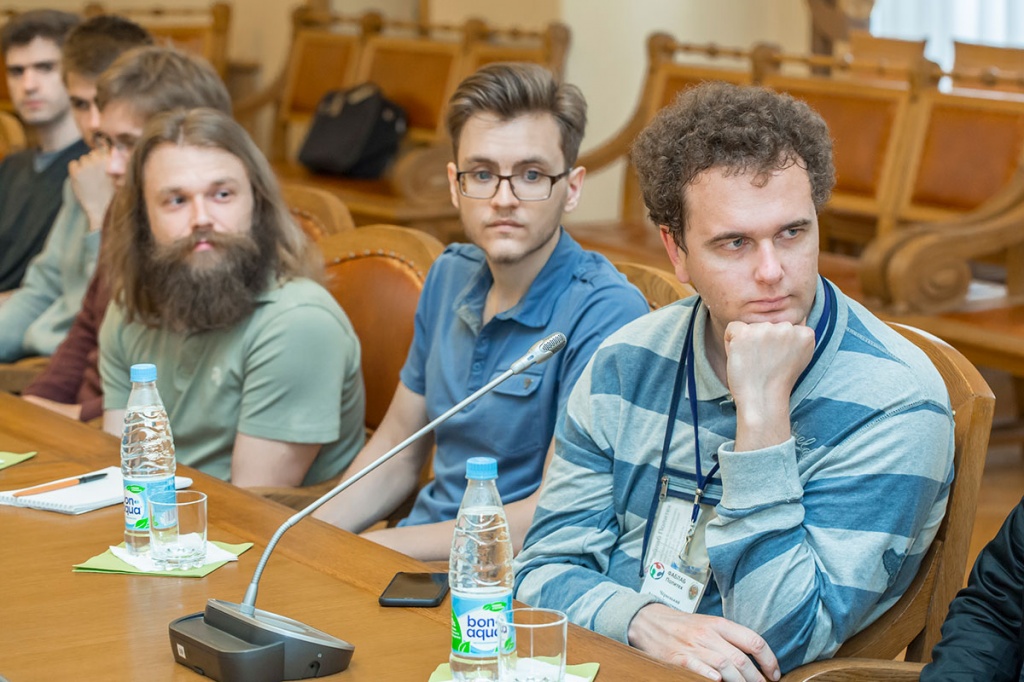 Участники встречи с Карло Руббиа Участники встречи с Карло Руббиа