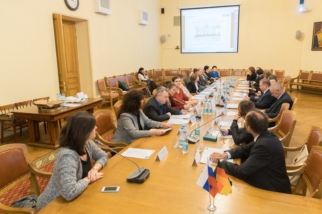 В СПбПУ состоялась видеоконференция с Лейбниц университетом Ганновера В СПбПУ состоялась видеоконференция с Лейбниц университетом Ганновера