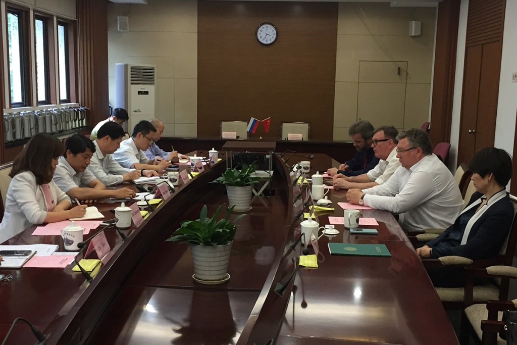 Переговоры делегации СПбПУ с представителями администрации провинции Цзянсу