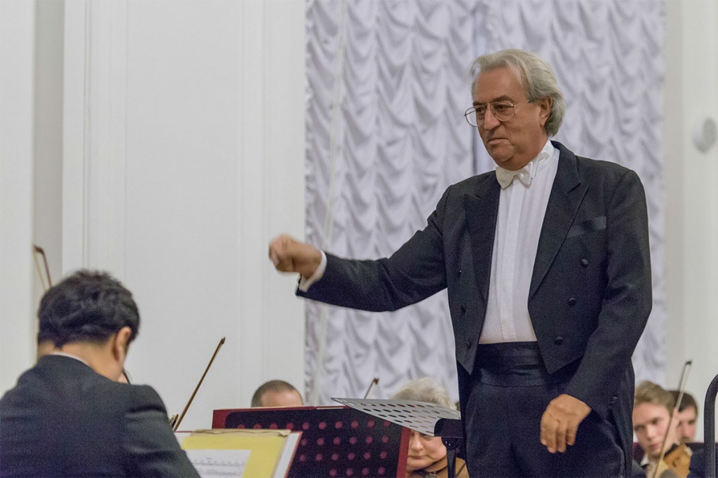 Вальтер Пруст - дирижер Санкт-Петербургского государственного академического симфонического оркестра