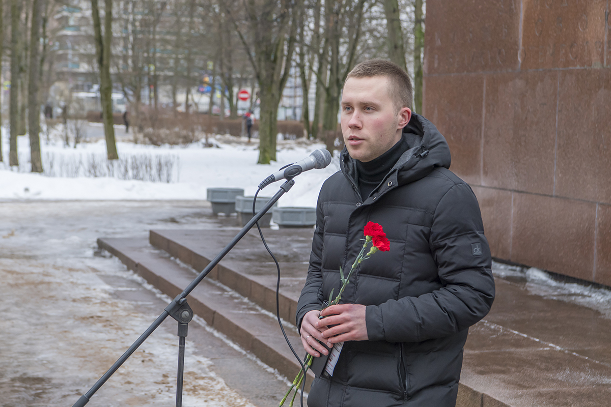 Помощник ректора по делам молодежи Максим ПАШОЛИКОВ 