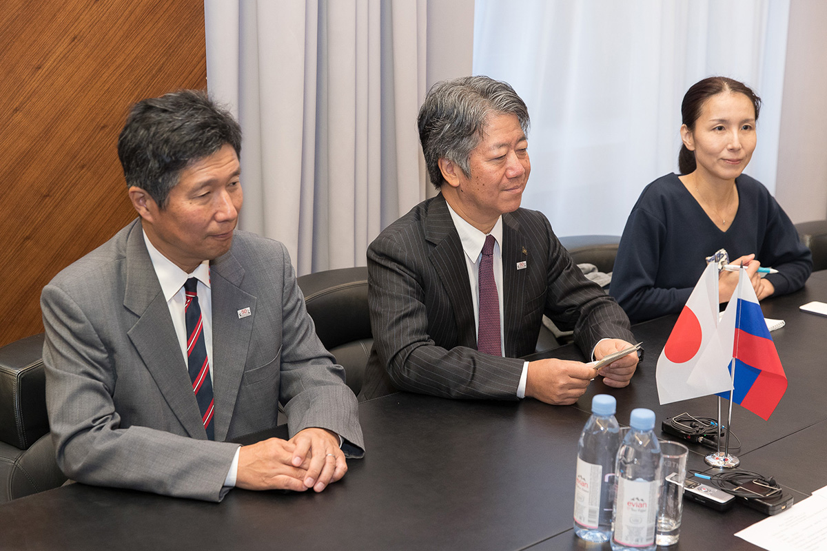 Хасимото Ясухико выразил искреннюю заинтересованность в сотрудничестве с СПбПУ 