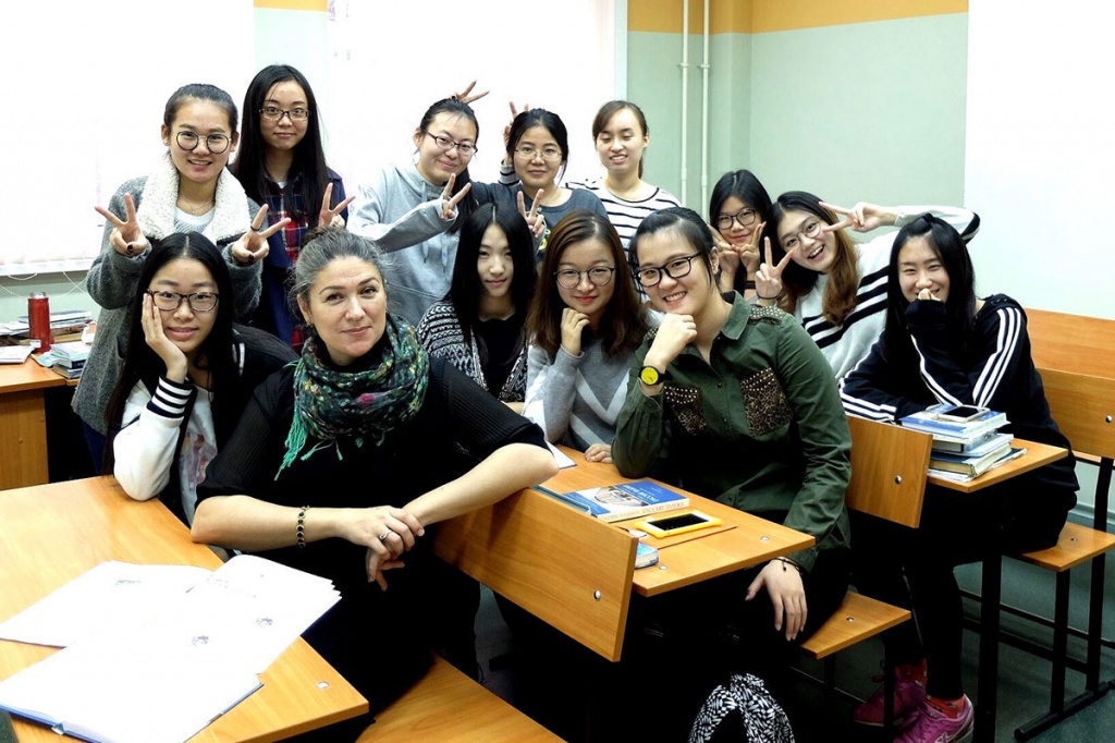 Китайские студенты очень рады учиться в СПбПУ