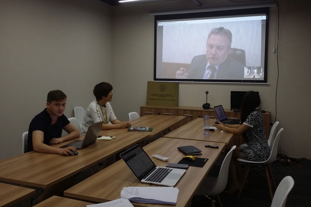 Видеоконференция между представительством и СПбПУ с целью начала реализации мероприятий, запланированных в Дорожной карте