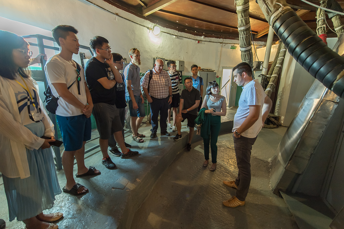 Студентов международной политехнической летней школы ждала насыщенная экскурсия по обсерватории