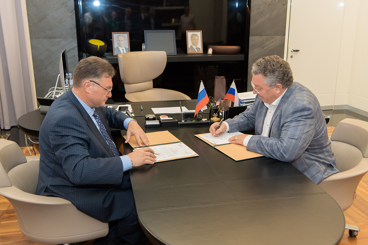 А.И. Рудской и Г.А. Фокин подписали новую редакцию соглашения о сотрудничестве 