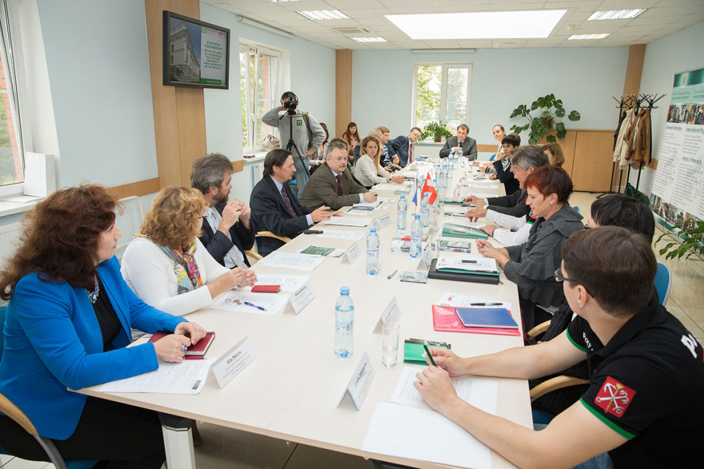 Семинар «Эффективное развитие стратегического партнерства между СПбПУ и ТУ Грац» прошел в формате круглого стола
