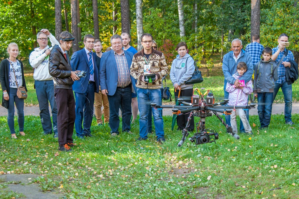 Квадрокоптер - одна из разработок Центра технического творчества молодежи ФабЛаб Политех