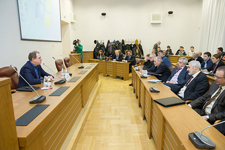Встреча с представителем ГК «Росатом» А.М. Локшиным