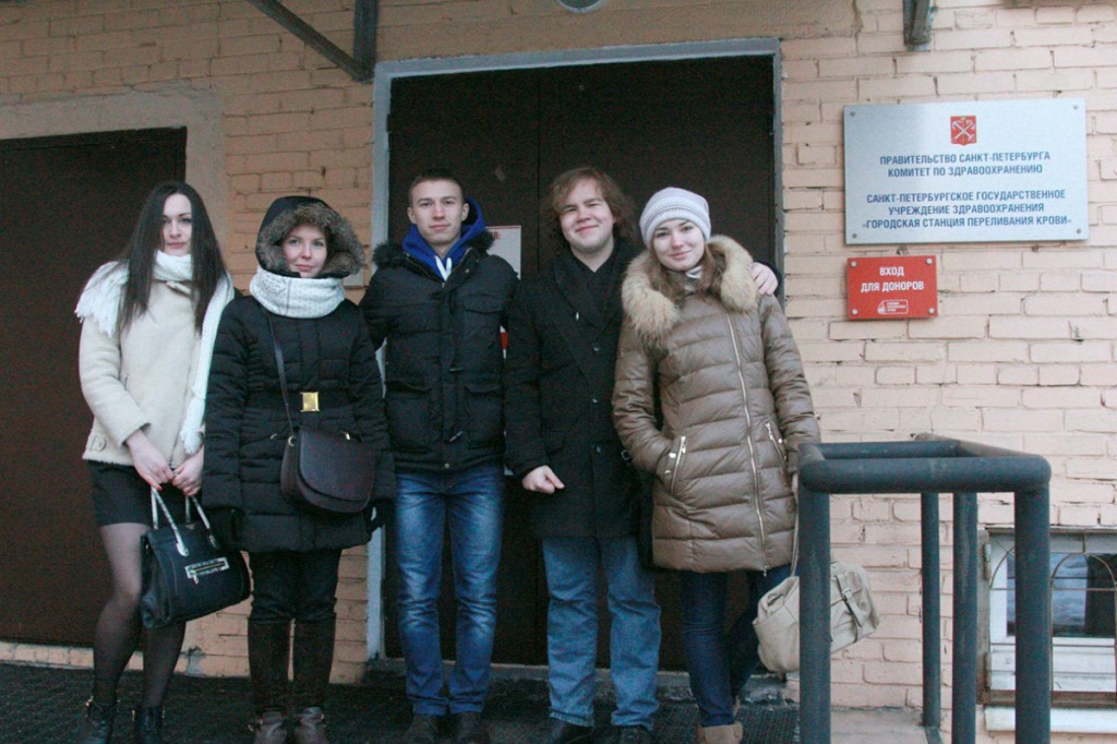 Политехники активно принимают участие в донорском движении Политехники активно принимают участие в донорском движении